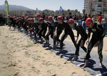 Imagen de la salida de la competición europea en la pasada edición celebrada en nuestra ciudad.
