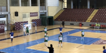Las melillenses, en un partido fuera de nuestra ciudad.