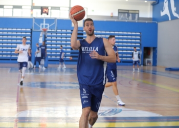 Darko Balaban, en una de las sesiones de entrenamientos de esta semana.
