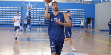 Darko Balaban, en una de las sesiones de entrenamientos de esta semana.