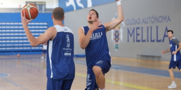 El plantel del Decano ultimó su preparación de esta jornada en el pabellón Guillermo García Pezzi.