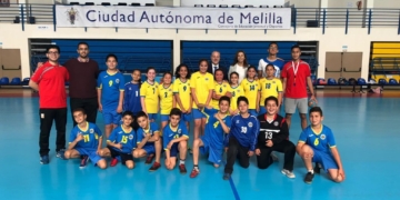 El presidente de la RFEBM, Francisco Blázquez visitó a los jóvenes valores de la cantera de nuestra ciudad.