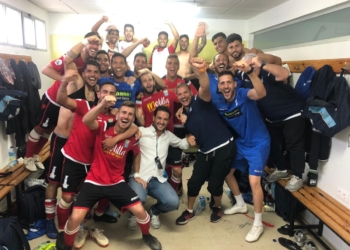 Los unionistas desplegaron un buen fútbol durante los noventa minutos.