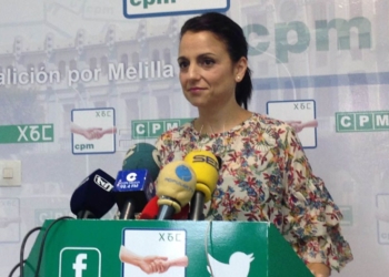 Dunia Almansouri, diputada de Coalición por Melilla (CpM).