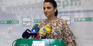 Dunia Almansouri, diputada de Coalición por Melilla (CpM).