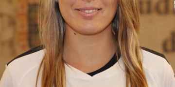 María Soto, futbolista murciana del Torreblanca Melilla.