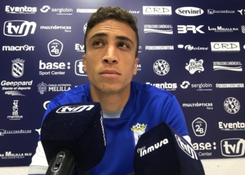 El central de la escuadra de nuestra ciudad, en la rueda de prensa oficial del club.