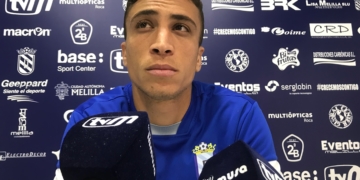 El central de la escuadra de nuestra ciudad, en la rueda de prensa oficial del club.