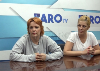 Marina y Nuria García explican las novedades de la investigación judicial sobre la muerte de su madre, ayer en FaroTV Melilla.