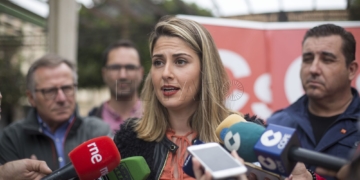 Paula Villalobos atendió este miércoles a los medios de comunicación.