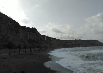 Imagen de archivo de la playa de Horcas Coloradas