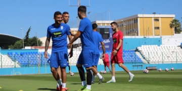 Tras disfrutar de un merecido descanso en la jornada del martes, los jugadores de la plantilla azulina volvían en la matinal de ayer miércoles a las sesiones de entrenamiento.