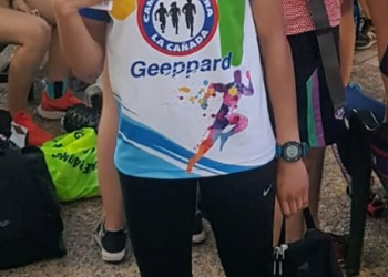 La atleta del Ciudad de Motril, en tierras jienenses.