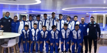 Integrantes de la escuadra melillense en la fase sector de Antequera.