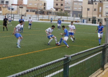 Imagen del encuentro entre los melillenses y los granadinos que se disputó este miércoles.