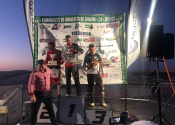 El piloto melillense José Tello logra la tercera posición en la prueba de Trebujena