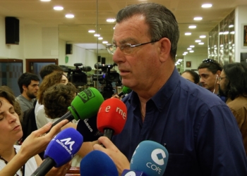 Antonio Miranda dejó clara su postura y la del Gobierno en funciones con respecto tanto al Club Melilla Baloncesto como al del resto de equipos.