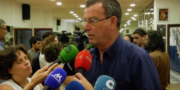 Antonio Miranda dejó clara su postura y la del Gobierno en funciones con respecto tanto al Club Melilla Baloncesto como al del resto de equipos.