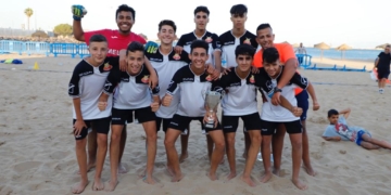 El CD Melistar ‘A’ se adjudicaba en la tarde de ayer el título de campeón en la categoría cadete.