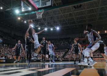 Los vascos estuvieron muy acertados en los momentos claves del partido.