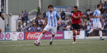 Imagen del último de los partidos de competición de la UD Melilla.