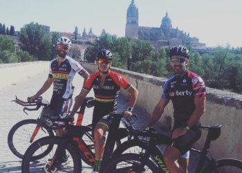 Tres de los melillenses que estarán en el Campeonato de España que se disputa en tierras salmantinas.