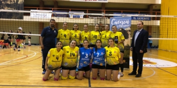 Jugadoras melillenses que jugaron la fase de ascenso.