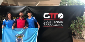 Los tenistas de nuestra ciudad en el Campeonato de España en Tarragona.