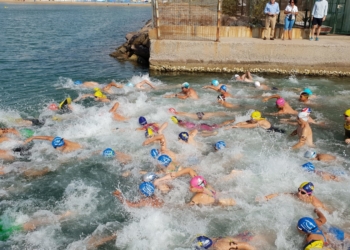 Imagen de la salida en la rampa del puerto deportivo de nuestra ciudad.