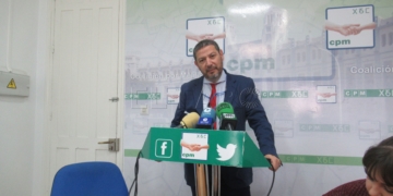 Mustafa Aberchán, presidente de CpM, el partido que más ha crecido en estas elecciones.