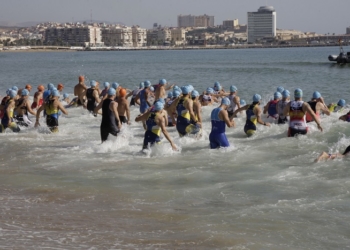 Salida de una de las ediciones de esta competición melillense.