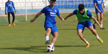 Juanmi Carrión se muestra muy contento de poder compartir vestuario con su hermano esta temporada.