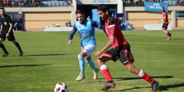 Alfonso, durante uno de los encuentros disputados esta pasada campaña