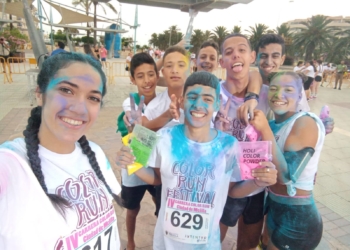 ‘Campeones Para La Cañada’ se divierte en la IV Color Run Festival