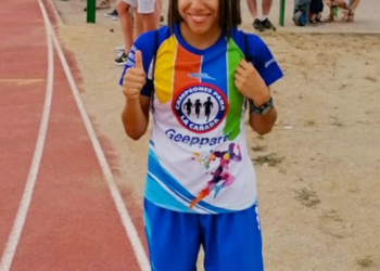 La atleta, en la competición celebrada en Granollers.