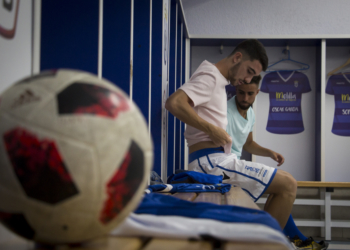 Los jugadores azulinos se vestirán por primera vez esta temporada.