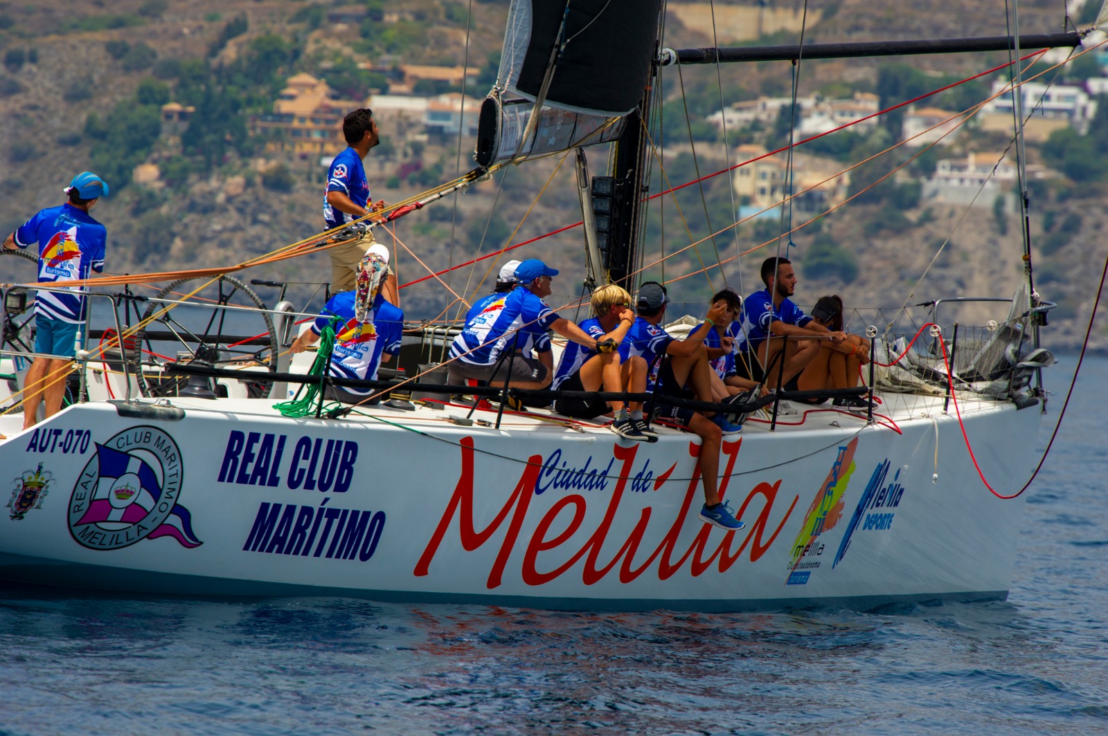 El Ciudad de Melilla-Club Marítimo, tercero en la IV Regata Costa Tropical  - El Faro de Melilla