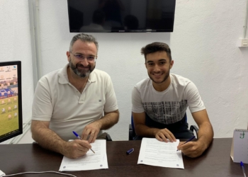 La UD Melilla cierra al prometedor jugador de la cantera, Ricardo de Miguel