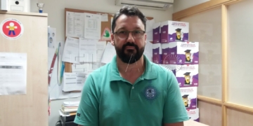 El responsable de CCOO en Correos, Juan Diego Román.