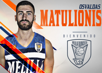Osvaldas Matulionis llega al perímetro del Melilla Baloncesto