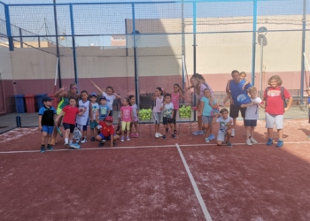 Grupo de jóvenes melillenses, en una de las actividades desarrolladas.