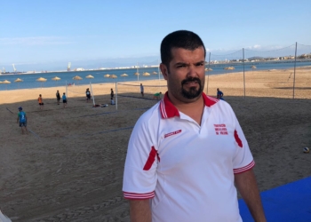 Salim Abdelkader no dispone, prácticamente, de tiempo de descanso dada su gran dedicación a todo lo relacionado con el mundo del Voleibol.