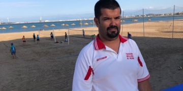 Salim Abdelkader no dispone, prácticamente, de tiempo de descanso dada su gran dedicación a todo lo relacionado con el mundo del Voleibol.