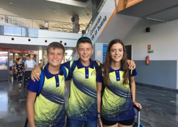 Los deportistas melillenses partieron el pasado jueves en barco de nuestra ciudad.