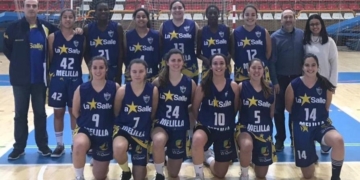 Las melillenses entrenarán en las pistas de juego de La Salle.