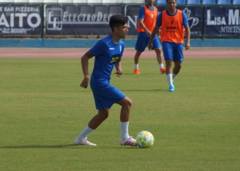 Los azulinos se ejercitaron en la jornada de ayer en la última sesión de entrenamiento de la semana.