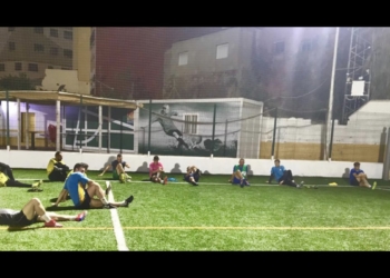 Los melillenses realizaron muchas sesiones de entrenamientos durante esta pretemporada.