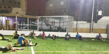 Los melillenses realizaron muchas sesiones de entrenamientos durante esta pretemporada.