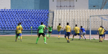 Héctor Gómez fue el encargado de abrir el marcador durante el transcurso del primer periodo.