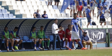 El primer entrenador de la escuadra de nuestra ciudad en el choque que se jugó en el día de ayer.